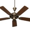 Industrial Silver Ceiling Fan