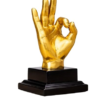 OK Hand Sculpture