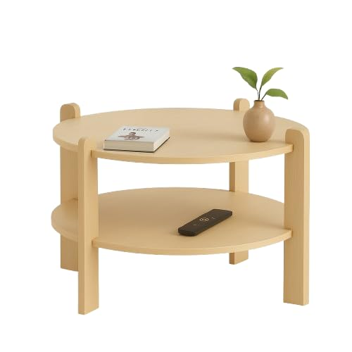 Oval Wood Coffee Table