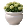 Round Ceramic Planter