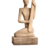 Sitting Figure Statue