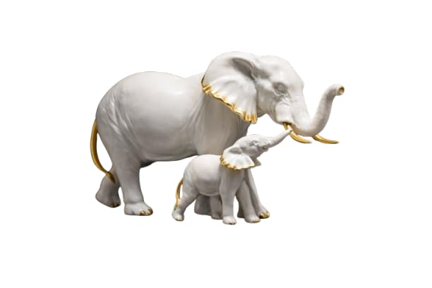 Elephant Family Figurine