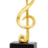Treble Clef Sculpture