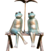 Frog Couple Garden Statue