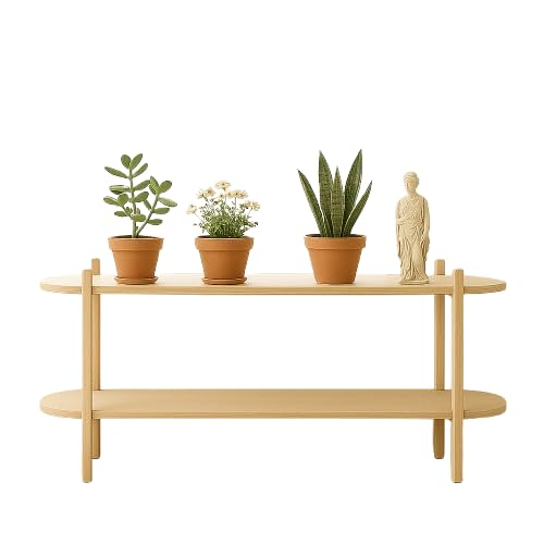 3-Tier Wooden Wall Shelf 46x20