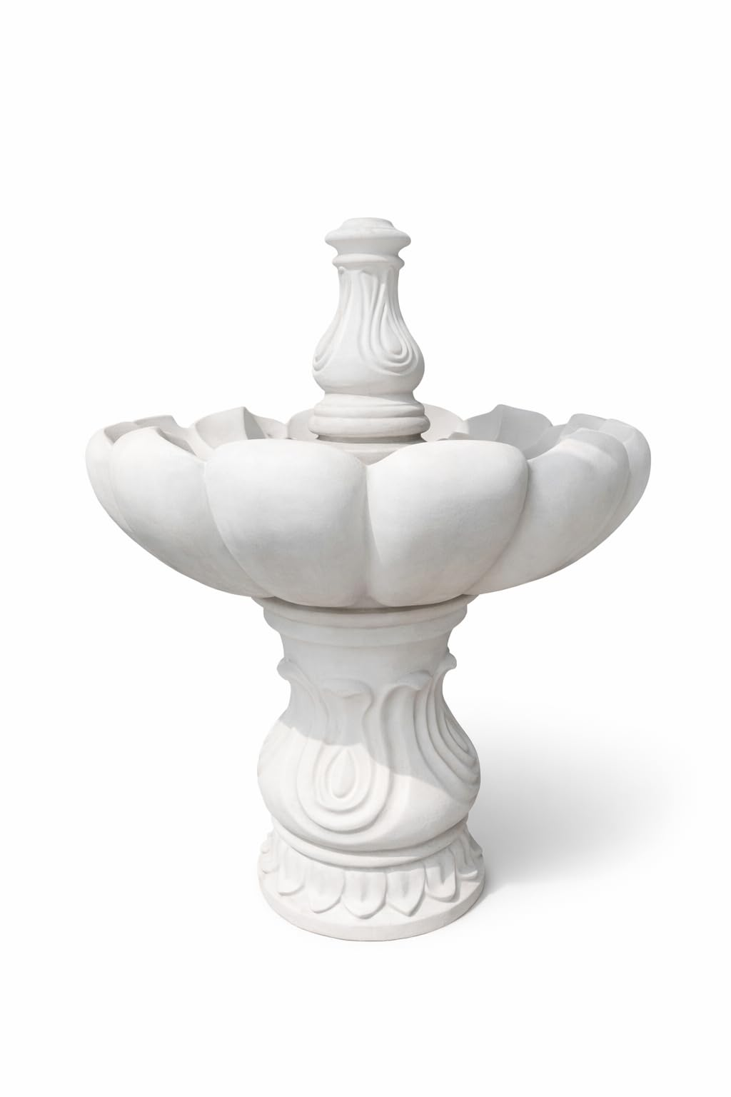 White Outdoor Fountain