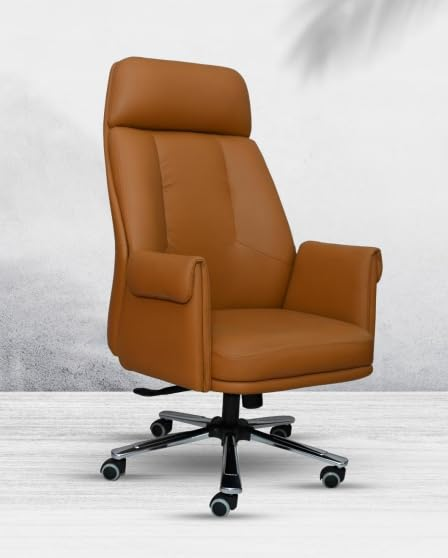 Tan Leather Executive Chair