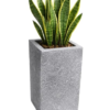 Fluted Gold Planter