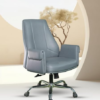 Grey Recliner Ergonomic Chair