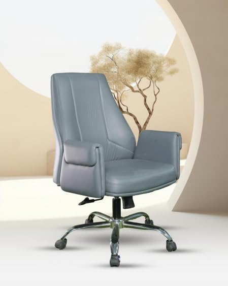 Grey Recliner Ergonomic Chair