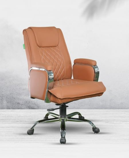 Tan Brown Ergonomic Chair