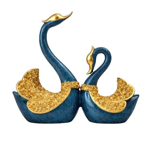 Decorative Rooster Figurine Pair