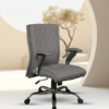 Grey Mid-Back Office Chair