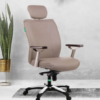 Beige Ergonomic Office Chair