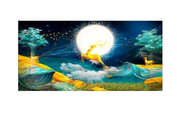 Glowing Butterfly Canvas Art