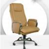 Tan Quilted Executive Chair