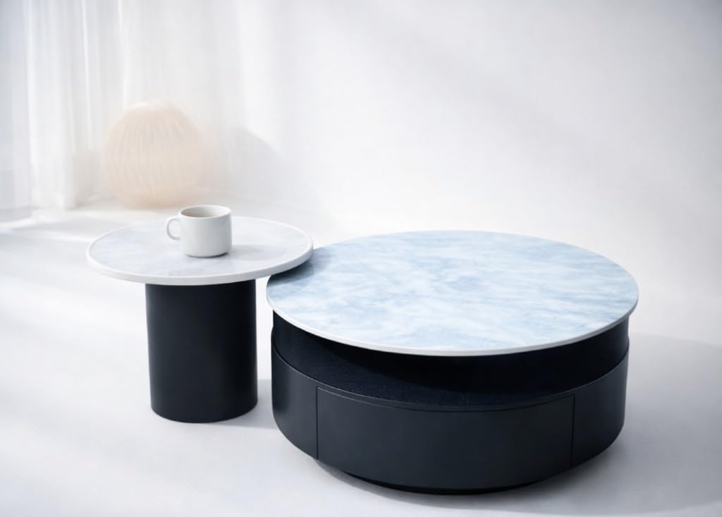 Round Coffee Table Set