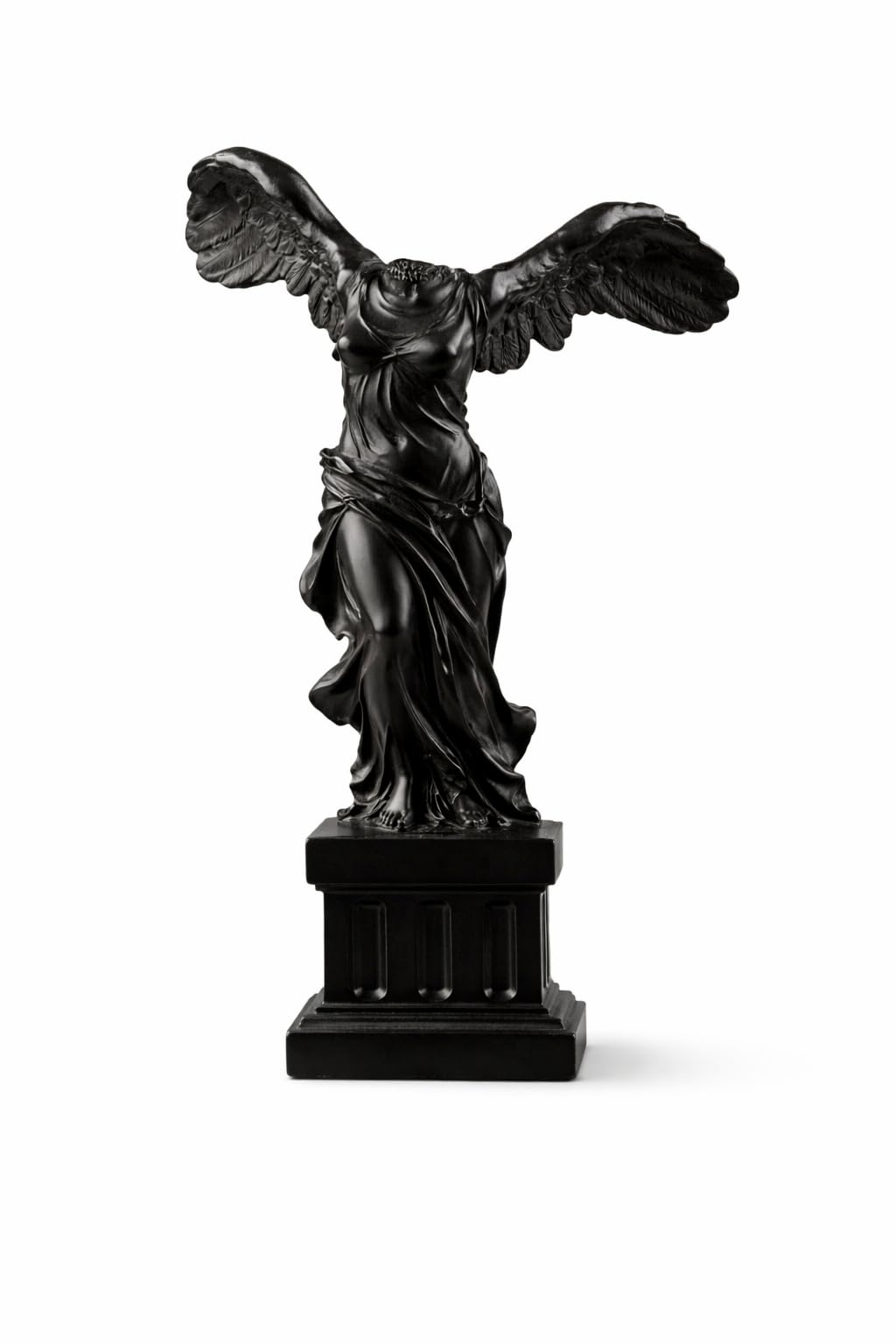 White Gold Goddess Statue