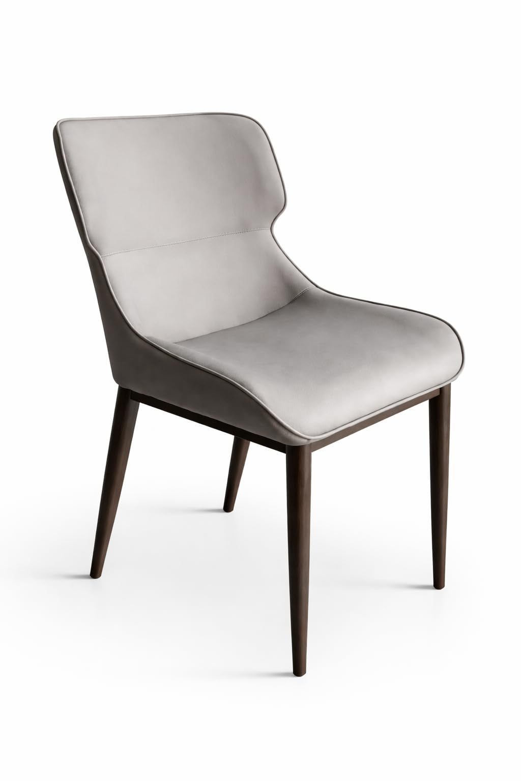 Tan Tufted Dining Chair