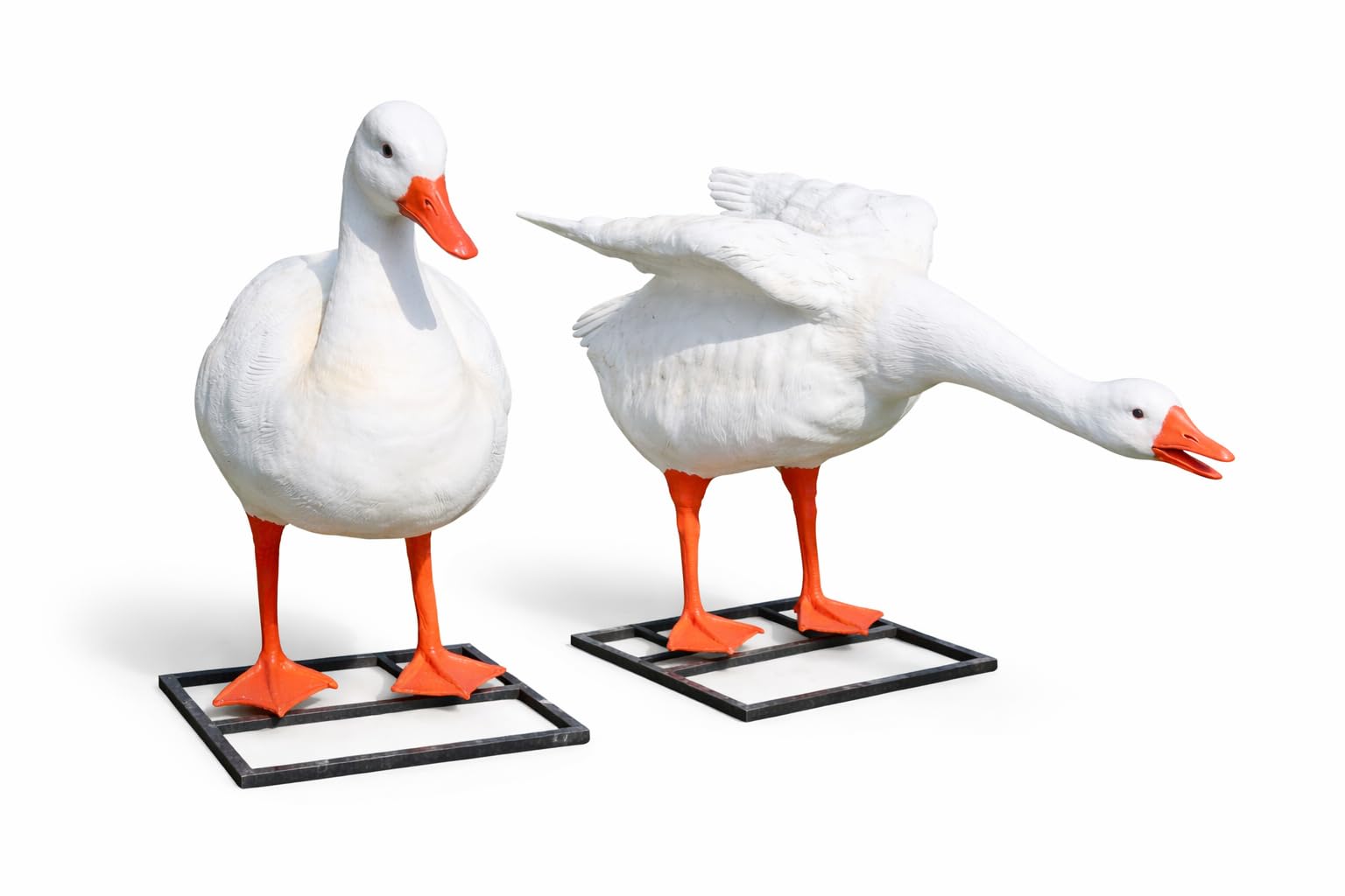 Shorebird Flock Sculpture