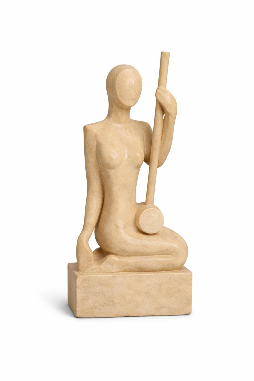 Female Musician Statue