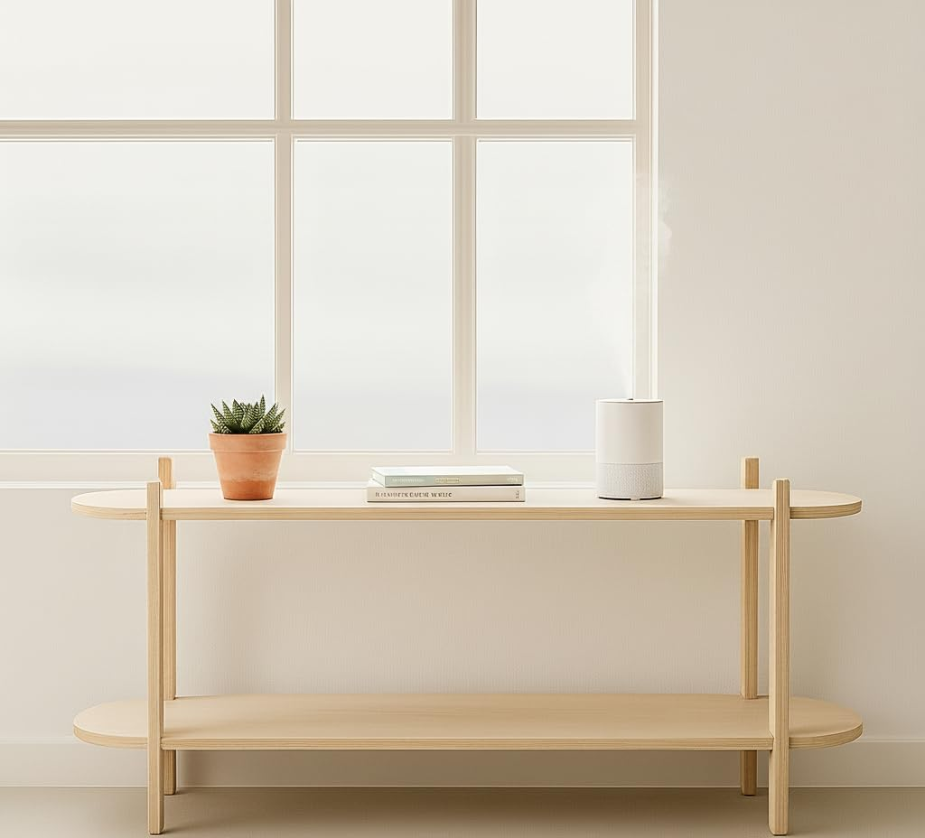 3-Tier Wooden Wall Shelf 31x33