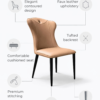 Grey Modern Dining Chair