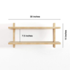 Floating Shelf 21x22