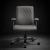 Grey Mid-Back Office Chair