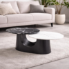 Dual Marble Coffee Table