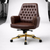Brown Leather Executive Chair
