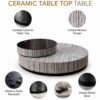 Ceramic Center Table Set