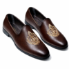 Brown Crest Loafers Size 7