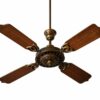 Black 3-Blade Ceiling Fan