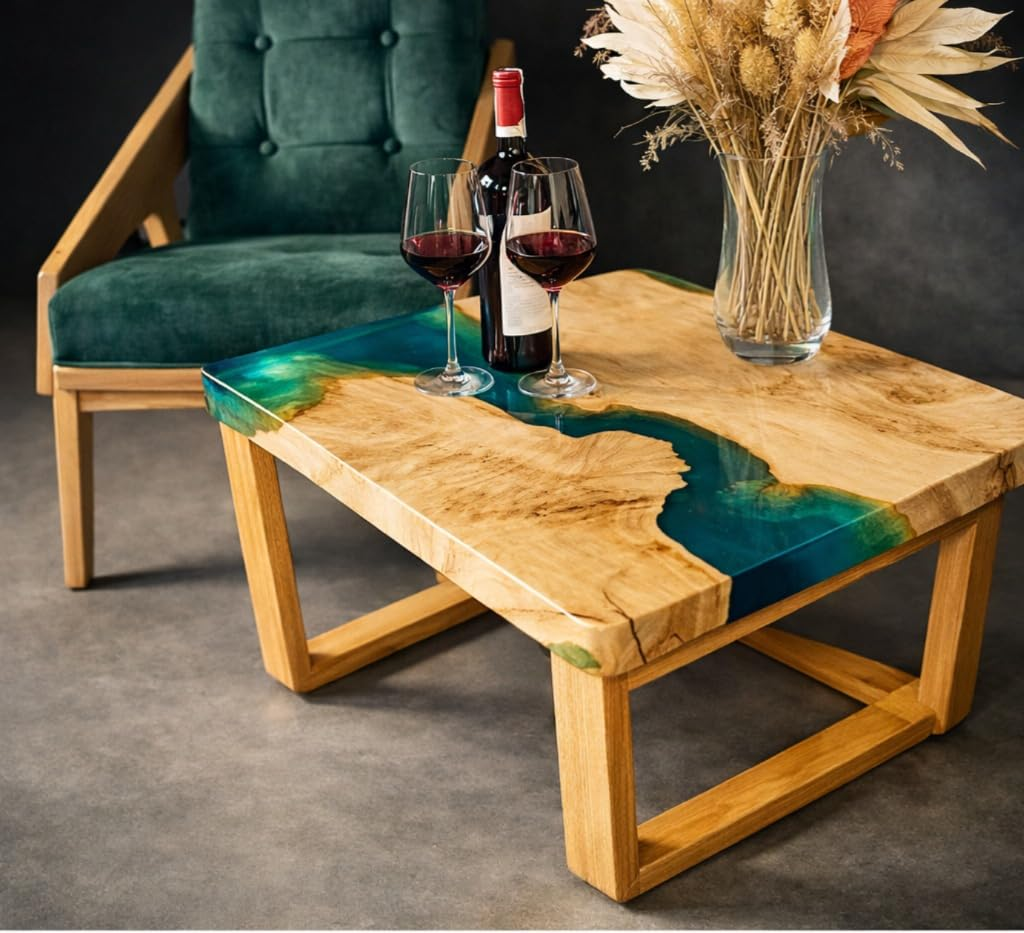 Epoxy Resin Coffee Table
