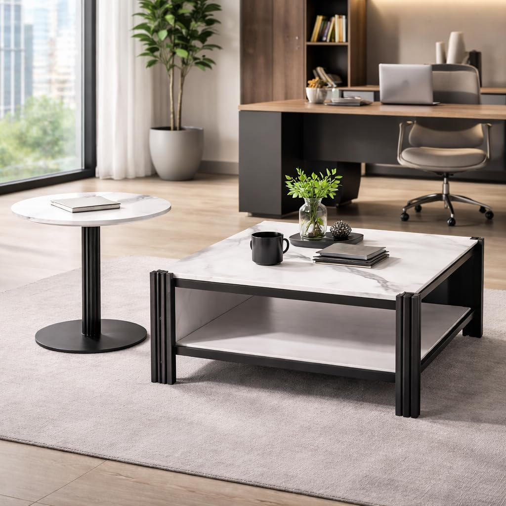 Ceramic Marble Coffee Table