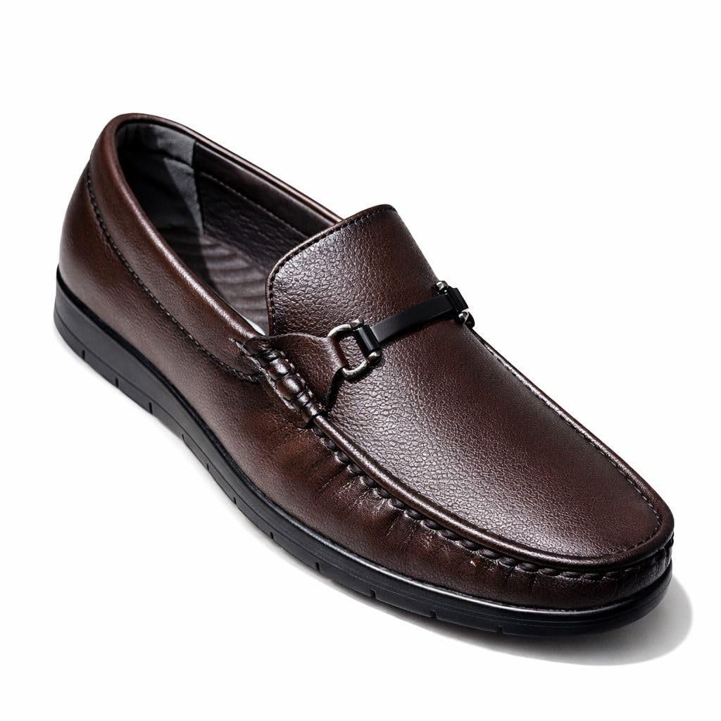 Brown Driving Loafers Size 9