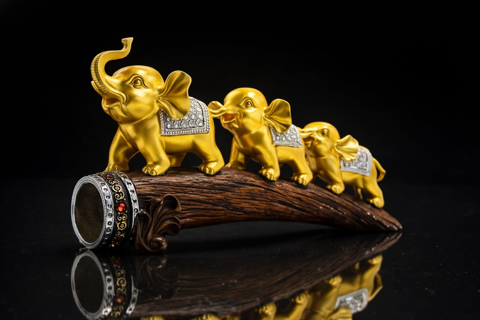 Bronze Gorilla Figurine
