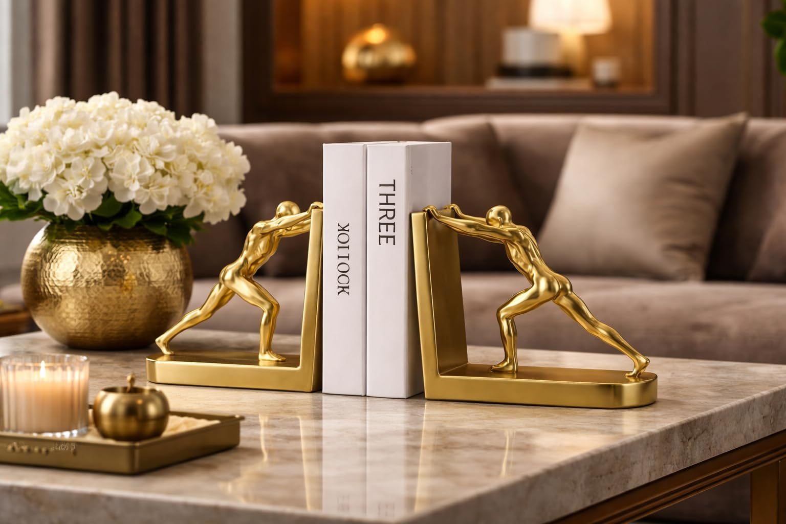Elite Athlete Bookends Set