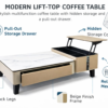 Lift-Top Coffee Table