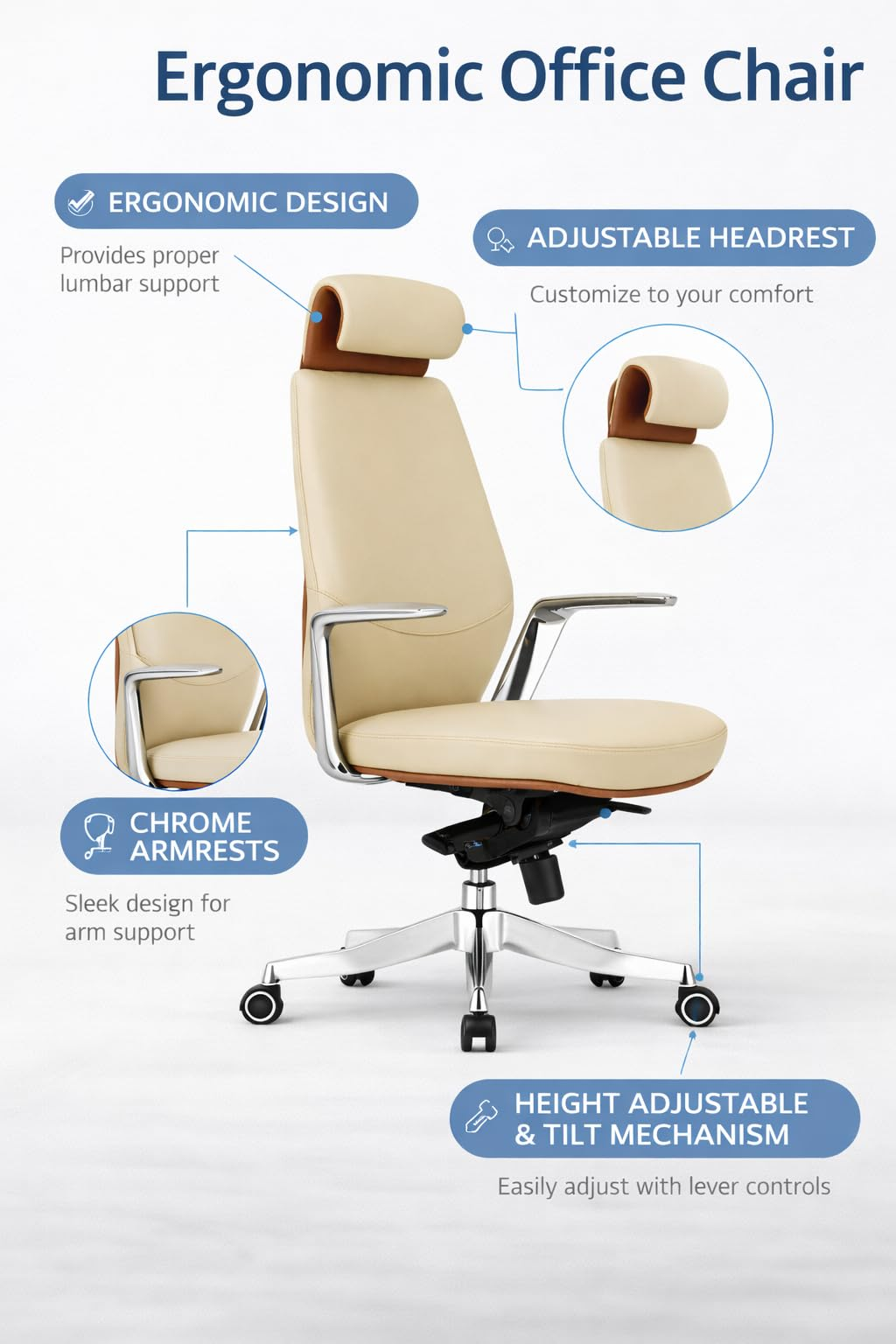 Platinum Headrest Chair