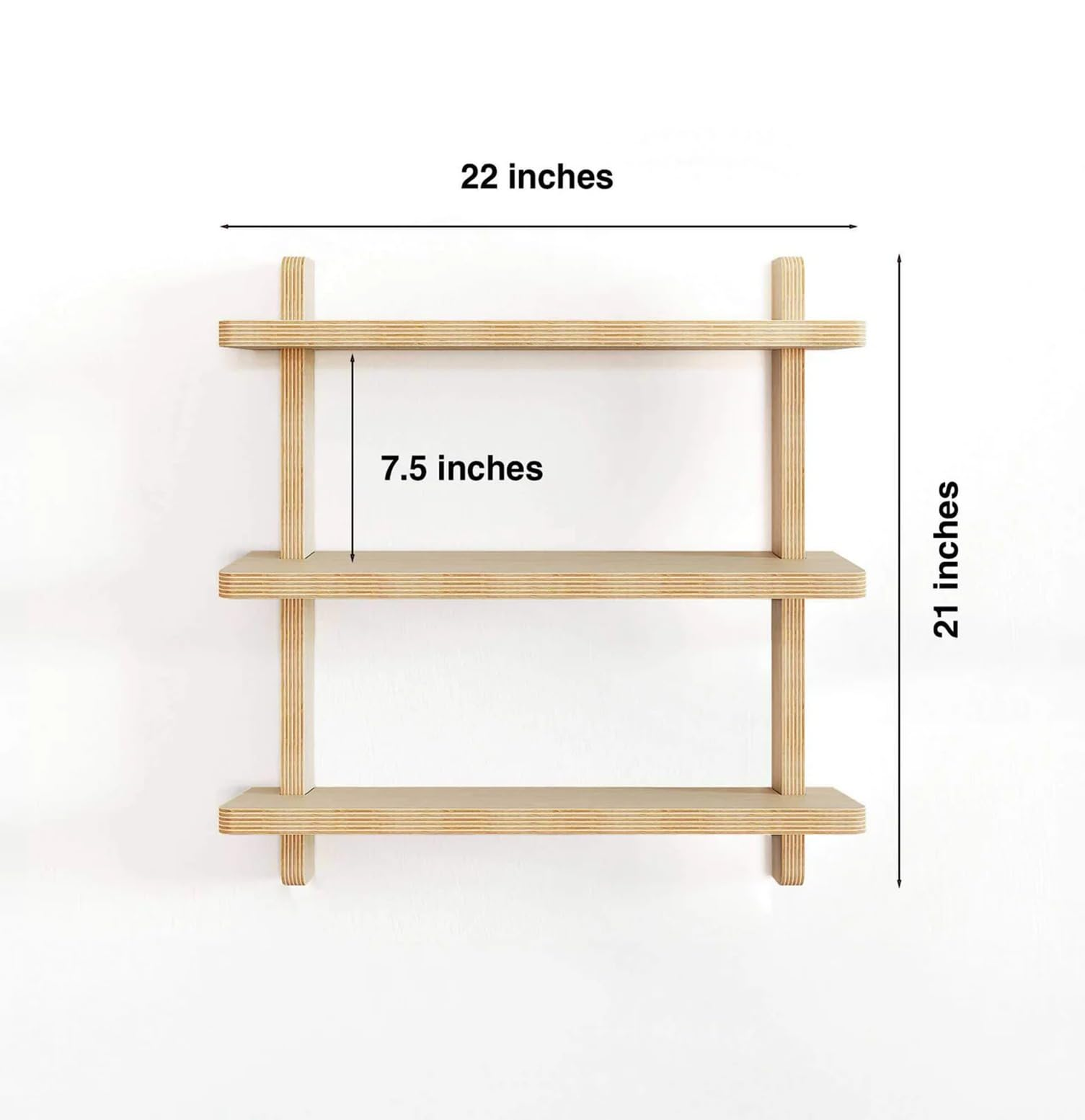 Floating Shelf 22x14
