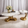 Oval Coffee Table Set 031