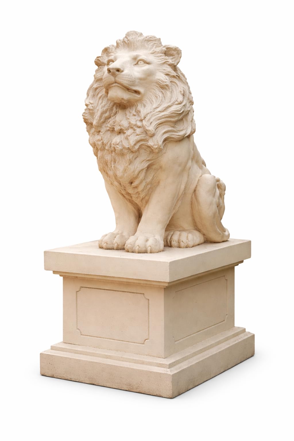 Sitting Hound Dog Statue