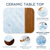 Ceramic Marble Coffee Table