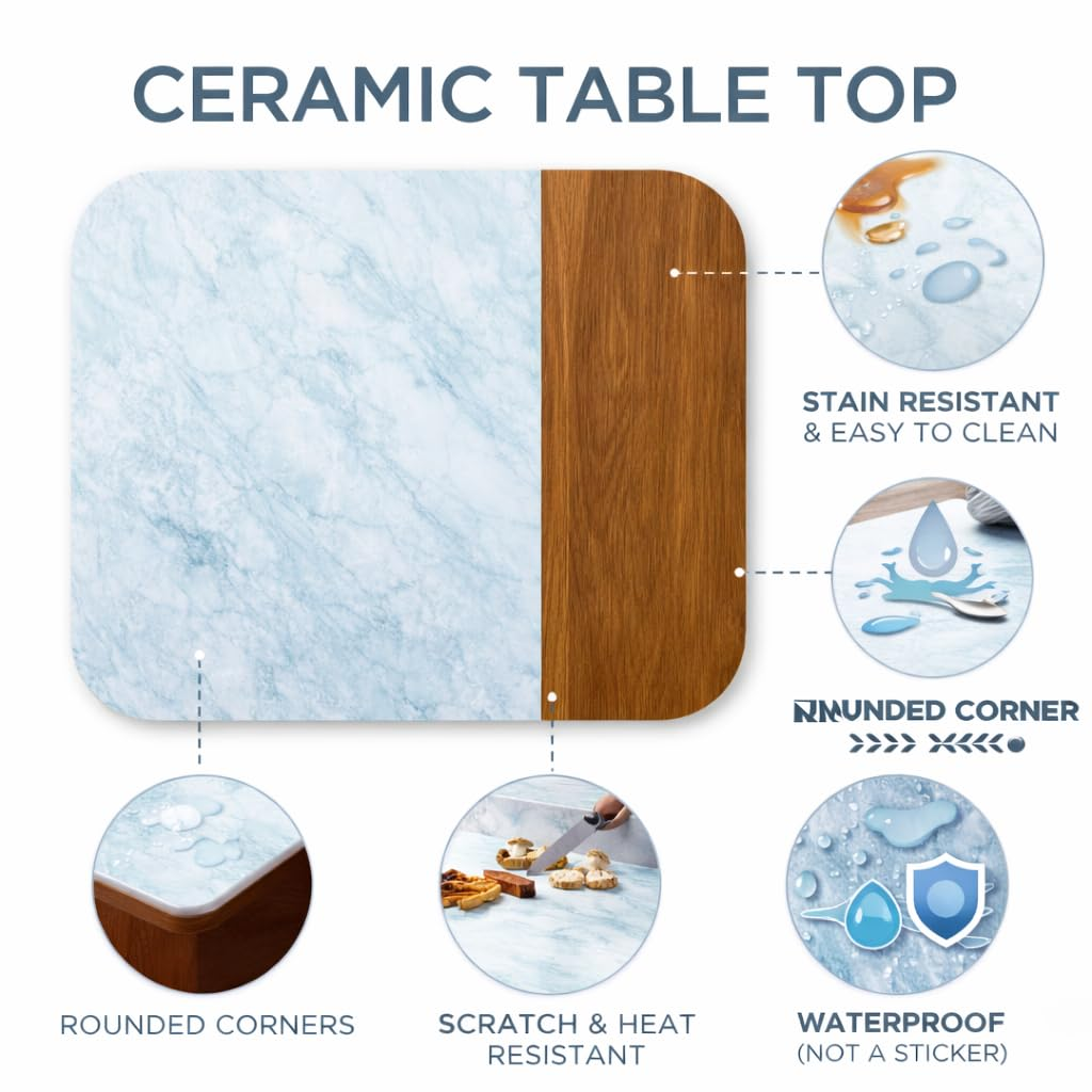Ceramic Marble Coffee Table