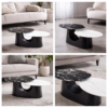 Dual Marble Coffee Table