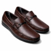 Brown Crest Loafers Size 9