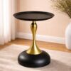 Black Gold Side Table