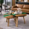 Wooden Nesting Table